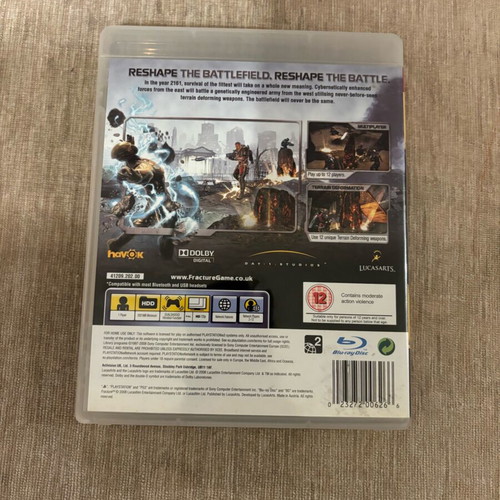 Fracture PlayStation 3 used English full version