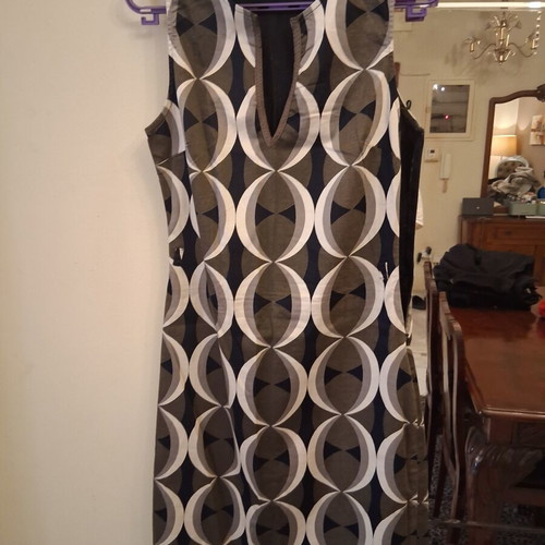 Dress like new, size M, black and green