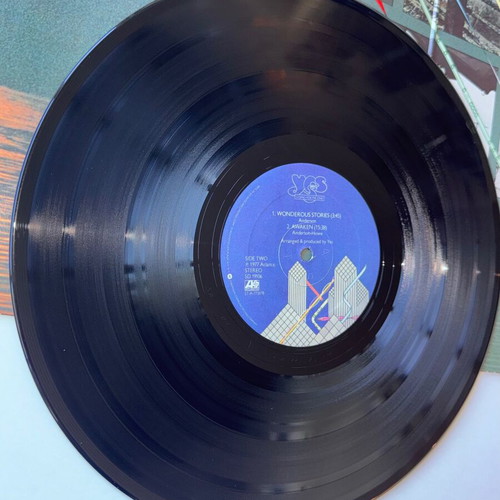 Yes Going For The One LP used, 1st US 1977 edition, rock