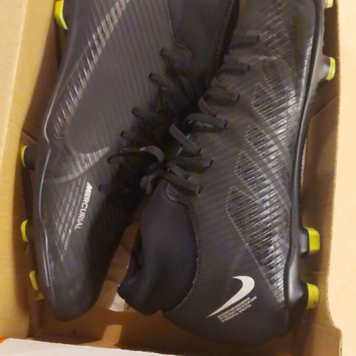 Nike Mercurial Superfly 9 Club football shoes used, black, size 40.5