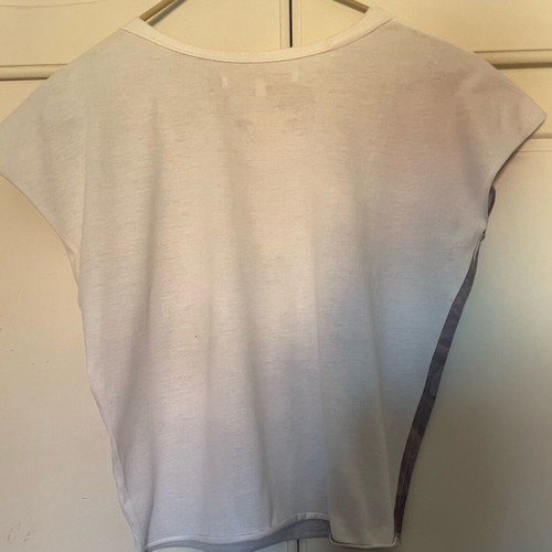 Origami Sensa Nome T-shirt size L like new, multicolor gray/white