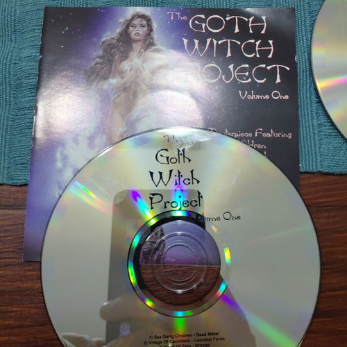 The Goth Witch Project CD set Vol. 1-4 like new, goth post-punk collection