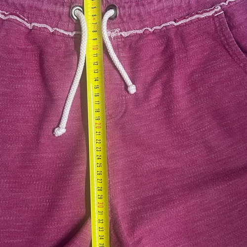 BodyTalk men's distressed red/pink shorts, size M