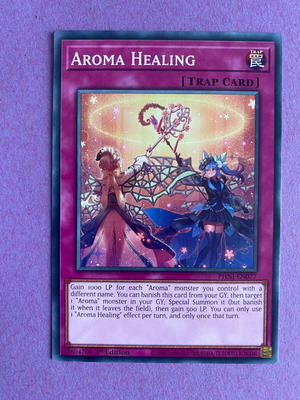 Yu-Gi-Oh! Card Aroma Healing like new
