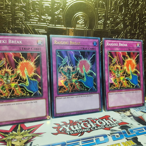 Yu-Gi-Oh! Raigeki Break playset, excellent condition