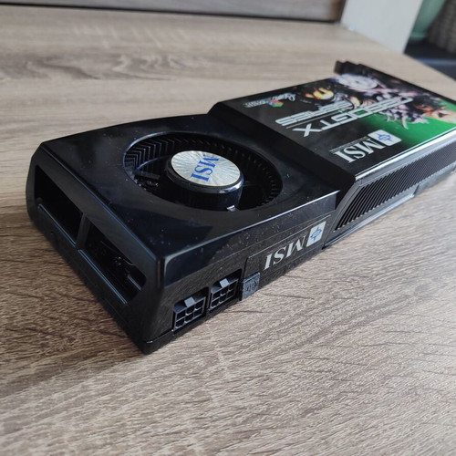 MSI NVIDIA GeForce GTX 260 OC 896MB GDDR3 graphics card like new