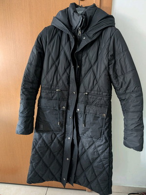 A.L.E. women's long jacket medium like new, black