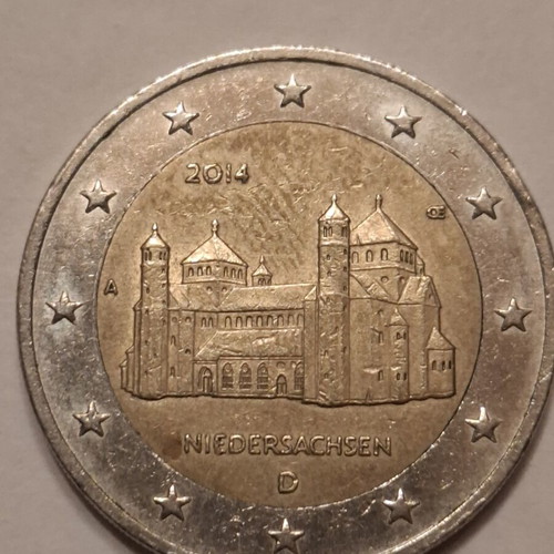 German commemorative 2 euro coins like new, set of four