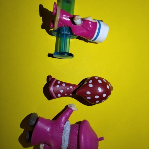 Masha and the Bear collectible figures set of 3 used
