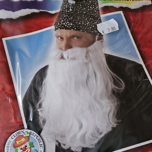 Carnival beard and moustache wig new