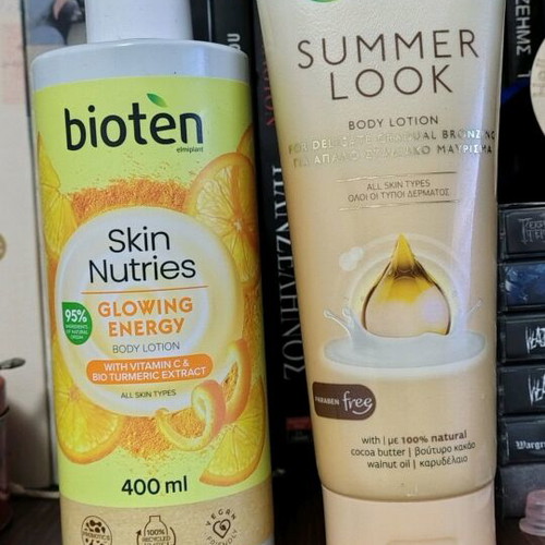 Bioten Skin Nutries Glowing Energy and Summer Look creams like new, pack