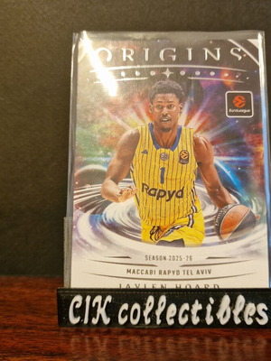 Panini Euroleague Origins Maccabi Jaylen Hoard card