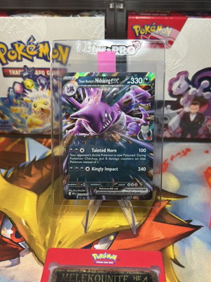Team Rocket's Nidoking Ex 119/182 - Double Rare - Destined Rivals  - Pokemon TCG