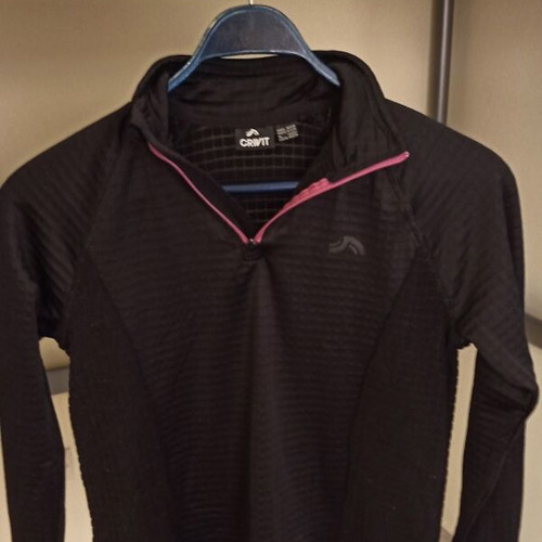 Crivit women's sports jacket like new, black, size M