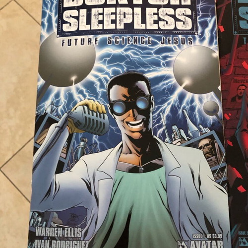 Doktor Sleepless set of 14 comics new, Warren Ellis, Avatar Comics