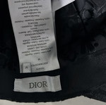 Dior Oblique Cup Hat size M, like new, black