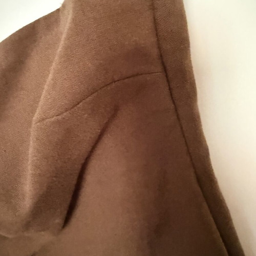Zara long linen dress like new, brown, size M