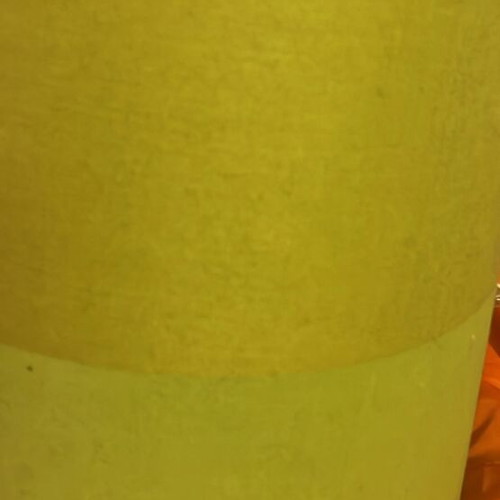 Long green oil fabric lamp like new