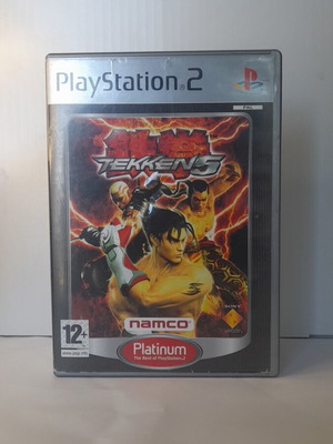 Tekken 5 PS2 παιχνίδι σαν καινούργιο, ελληνική έκδοση με manual