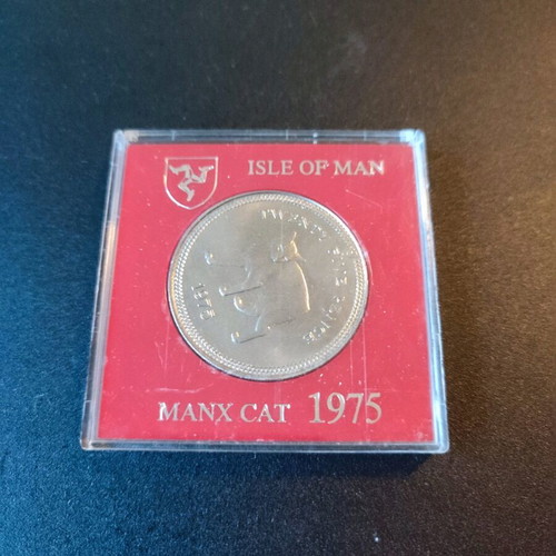 25 Pence Elizabeth II Manx Cat coin new