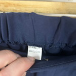 Navy Blue Wide-Leg Trousers, Size XXL