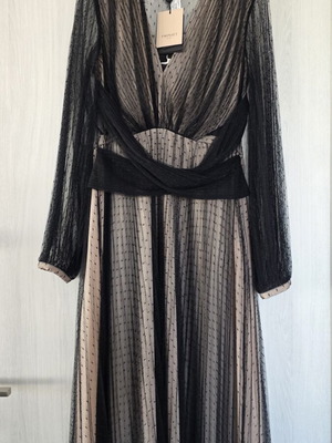 Twinset dress new, size 44, black and beige