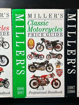 Millers Classic Motorcycles 3 price guides σε άριστη κατάσταση