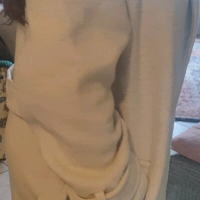 Stradivarius coat used, beige, size M
