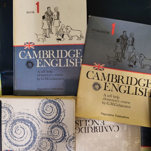 English Method Suitcase used with Books and Cassettes