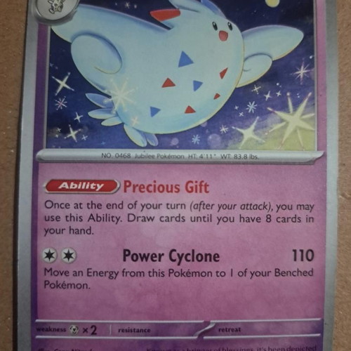 Pokemon Togekiss (85/234) Obsidian Flames like new