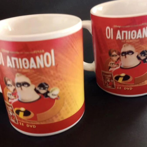 The Incredibles Disney Mugs new