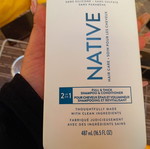 Native Shampoo and Conditioner 487 ml new