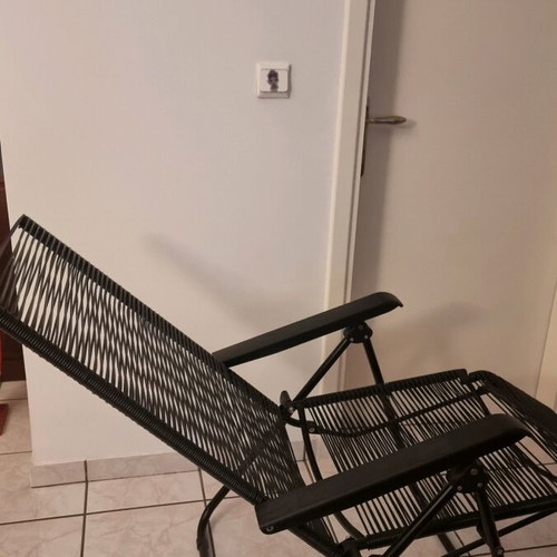 Reclining chair like new, indoor or outdoor, Ikea design