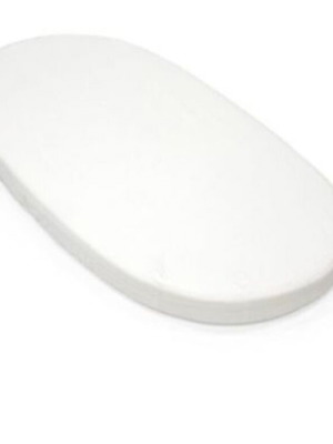 Stokke Sleepi Bed V3 baby fitted sheet like new, white