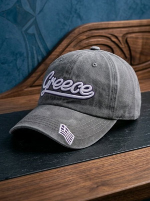 Καπέλο Jockey Softcore unisex καινούργιο, άσπρο και γκρι