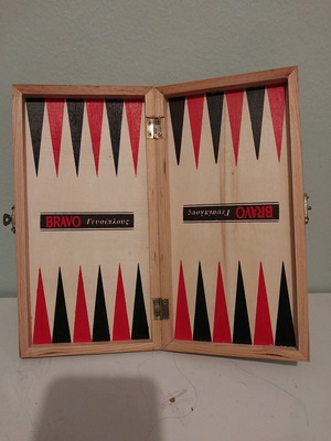 Backgammon collectible box used