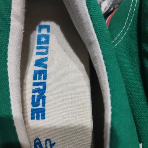 Converse All-Star casual shoes, green, US size 11, EU 45