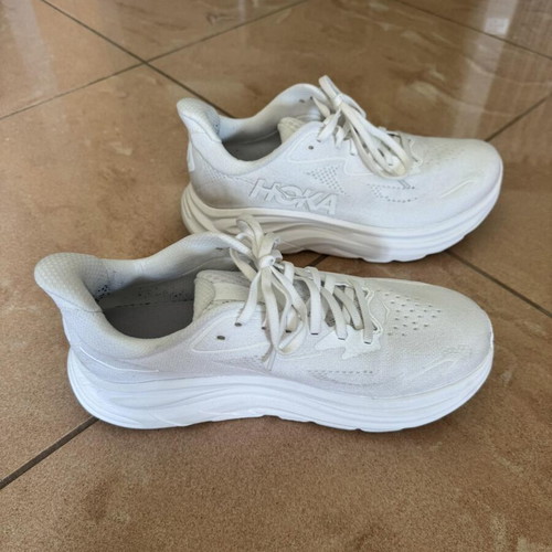 Hoka Clifton 10 white, size 39 1/3, like new