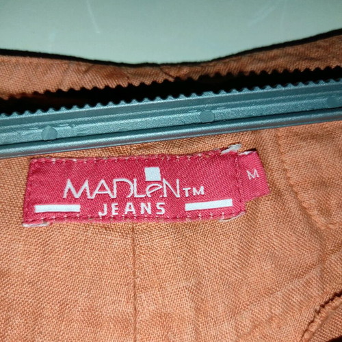 Fabric pants zip culotte style Madlen like new, coral size M