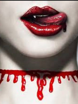 Mask and blood choker new, pack of 2 pieces