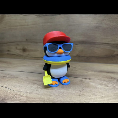 Mr Penguin Beach figure new