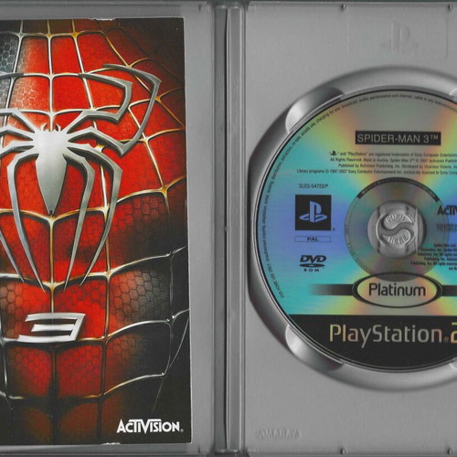 Spider-Man 3 PlayStation 2 like new, complete set