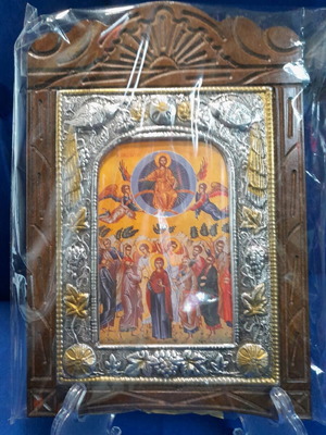Icon The Ascension wooden and metal new
