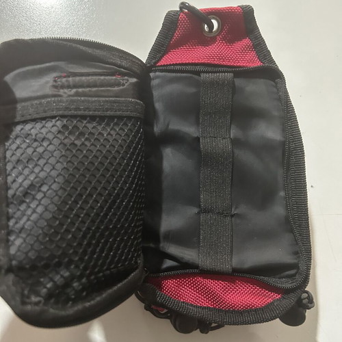 Nintendo protective case like new with external and zippered compartments