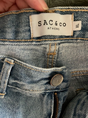 Sac & Co jeans like new, size XL, wide fit, blue