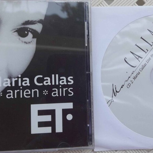 Maria Callas CD live recordings 1956 Milan and Athens like new