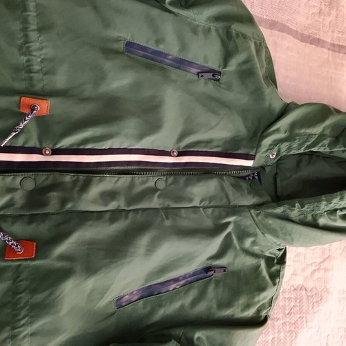 Mayoral children's jacket size 12 green like new