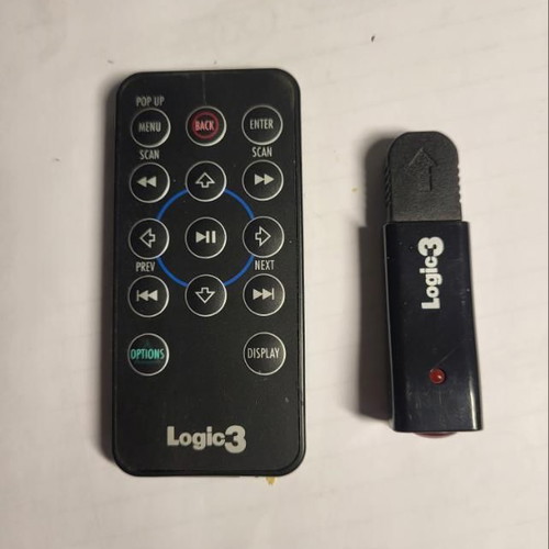 Logic3 PS3 Blu-Ray DVD Remote Control like new
