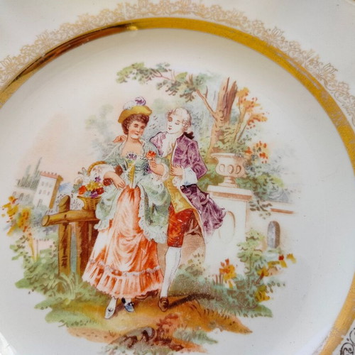J&G Meakin England porcelain plate used, English