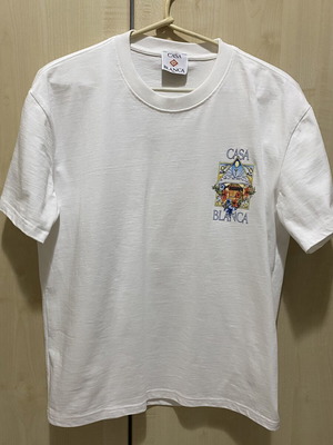 Casablanca T-shirt, white, size M
